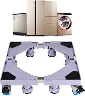 AmazeFan Mobile Base - Soporte de muebles multifuncion de alto rendimiento y ajustable con ruedas para lavadora- frigorifico y secadora
