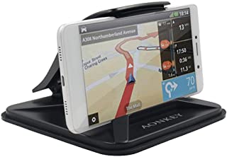 AONKEY Soporte Movil Coche para Salpicadero- Car Mount Universal para iPhone X 8 Plus 7 Plus 6 6S Plus- Antideslizante Soporte del Coche para Galaxy Note S9 S8 Plus S7 Edge GPS y Otros Dispositivos