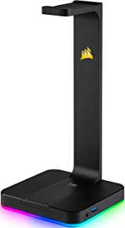 Corsair ST100 RGB Premium- Soporte de Auriculares- Negro