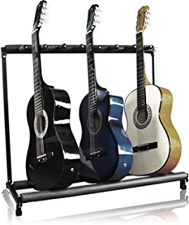 Dawoo Guitar Rack Holder Stand 7 Way Multi Electric Acoustic Bass