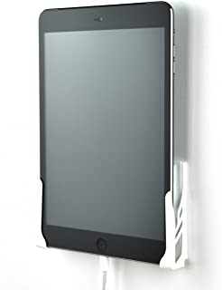 Dockem Koala Mount 2.0: Soporte Pared Tablet: Estacion Universal Sin-Dano para Smartphone- Tablet- eReader: Compatible con iPad- 9.7- Air- Mini- Pro- Samsung Galaxy Tab-Note- Movil- iPhone y Mas [Blanco]