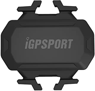 iGPSPORT C61 (version espanola) - Sensor de Cadencia inalambrico Ant+ - 2.4G y Bluetooth 4.0 Ciclismo y Bicicleta. Compatible con Ciclo computadores GPS Garmin- Bryton- Sigma. IPX7. Sin imanes