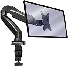 Invision Soporte Monitor de PC para Pantallas de 17-27- - Montaje Ergonomico de Escritorio de Brazo Ajustable en Altura con Giratorio y Inclinacion - VESA 75mm y 100mm - Peso 2 kg a 6.5 kg (MX150)