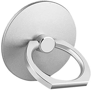 ISKIP - Soporte de metal para telefono movil- rotacion de 360 grados y anillo universal para smartphone
