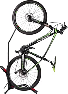 KJRJKX Soporte de la Bici Bicicletas Titular Cubierta de Almacenamiento- Ahorro de Espacio en Rack Ciclismo- Ajustable- liberando Inicio Bodega Garaje Espacio.