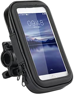 Ly impermeable Funda de soporte para bicicleta y motocicleta soporte Universal con sensible pantalla tactil para iPhone X iPhone 8 -7-SE-6S-6 SAMSUM telefono Huawei 3 C de hasta 5.2 pulgadas