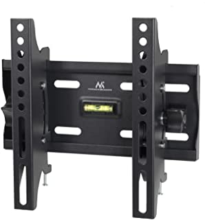 Maclean MC-667 - Soporte fijo de pared para pantalla LCD LED TV (23-42- 30kg- VESA) Color negro Nivel incorporado