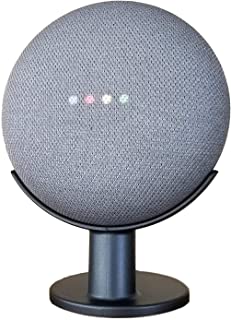 Mount Genie Google Home Mini Pedestal: Mejora la Visibilidad del Sonido y la Apariencia – Soporte de Montaje mas Limpio para Google Mini – Disenado en Estados Unidos