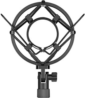 Neewer Universal 45MM Microphone Montura de Choque para Microfono de Condensador de Diametro 43MM-46MM (Negro)
