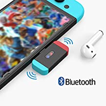 NetDot Nintendo Switch Adaptador Bluetooth con Conector USB-C-Compatible Sony-Bose-PC y Auriculares Bluetooth