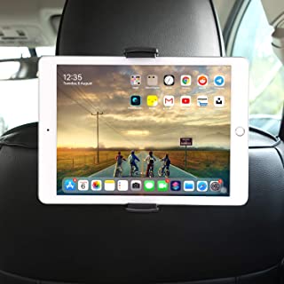 Soporte Tablet Coche- GHB Soporte Reposacabezas Coche para iPad Air Mini Pro 2019 - Compatible con Smartphones y tabletas de 4-7- a 11-