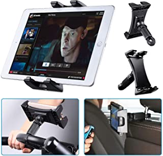 Tendak Soporte de bicicleta estatica para tablet- portatil Reposacabezas Caminadora Ejercicio Gimnasio Manillar Microfono Soporte 360° ajustable para iPad Pro- iPad Mini 4.7-12.9- Tabletas Telefono