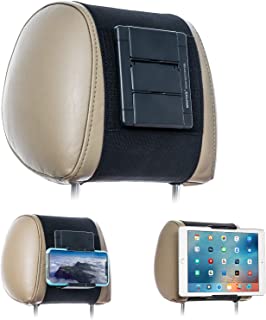 WANPOOL - Soporte para reposacabezas de Coche para Tablets y telefonos con Pantallas de 5 a 10-5 Pulgadas - Apple iPhone iPad Air Mini- Samsung Galaxy- Nintendo Switch