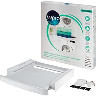 Wpro SKS101 Stacking kit - Piezas y accesorios de secadoras (Stacking kit- White- Plastic- Box- CE- 600 mm)