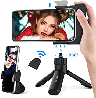 Yoozon Soporte Selfie de Mano con Tripode- Mini Tripode Multifucional de telefono Portatil con Funcion de camara SLR- Monopie Antivibracion y Rotacion 360° para Selfie- Video Youtube- TIK Tok